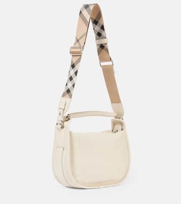 B Clip Small leather messenger bag | Burberry