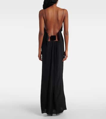 Inamorata open-back maxi dress | Adriana Degreas