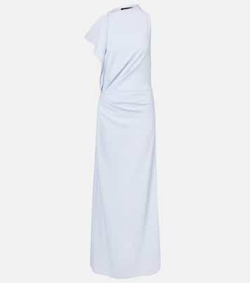 Devyn crêpe draped maxi dress | Proenza Schouler