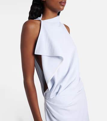 Devyn crêpe draped maxi dress | Proenza Schouler
