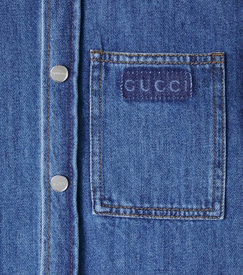Chemise en jean à logo | Gucci Kids