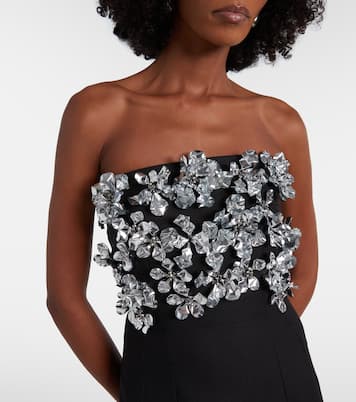 Laelia floral embellished gown | Emilia Wickstead