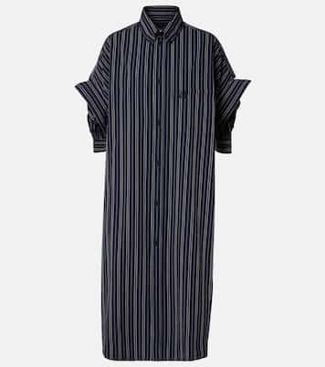 Hemdblusenkleid aus Baumwolle | Balenciaga