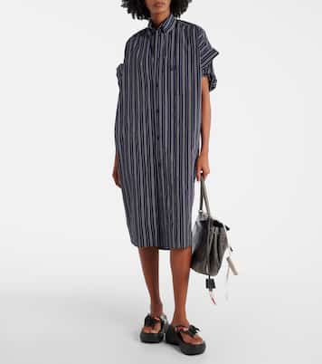 Hemdblusenkleid aus Baumwolle | Balenciaga