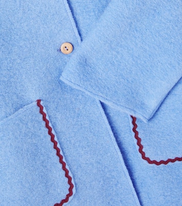 Henrietta wool-blend coat | La Coqueta