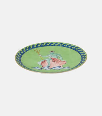  Il Viaggio di Nettuno porcelain charger plate by Luke Edward Hall  | Ginori 1735