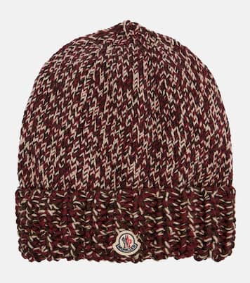 Mouliné wool-blend beanie | Moncler