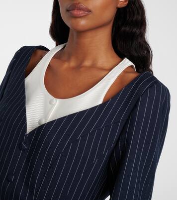 re/edit Les Salades wool jacket | Mugler