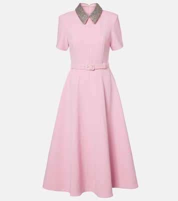 Xena embellished crêpe midi dress | Rebecca Vallance