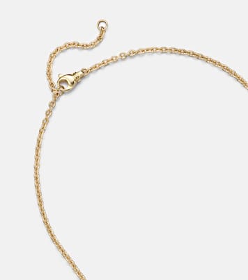 عقد من الذهب عيار 18 قيراط Isla Triple Oval | Pamela Zamore