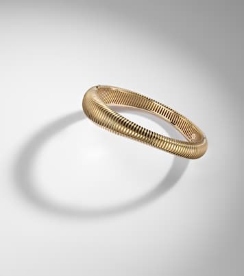 Isla Flow II 18kt gold (750/1000) bangle | Pamela Zamore