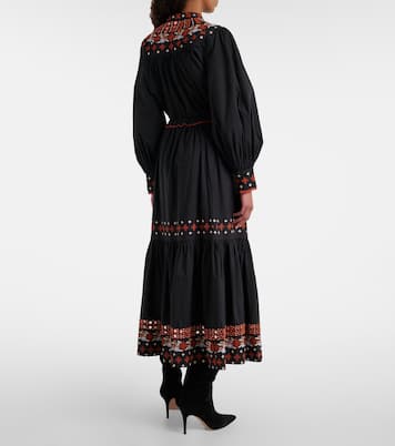 엠브로이더리 코튼 맥시 스커트 | Farm Rio