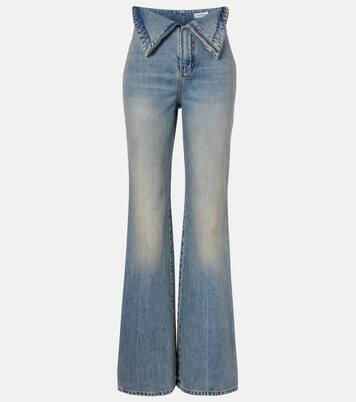 High-Rise Wide-Leg Jeans | McQueen