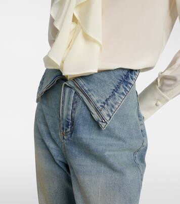 High-Rise Wide-Leg Jeans | McQueen