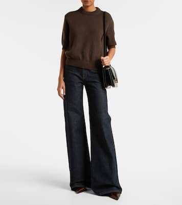 Bella 55 leather ankle boots | Khaite