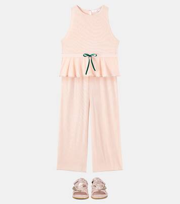 Bow-detail tulle top | Oséree Kids