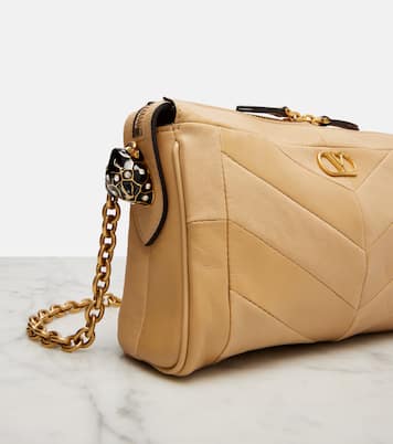 Panthea Small leather crossbody bag | Valentino Garavani