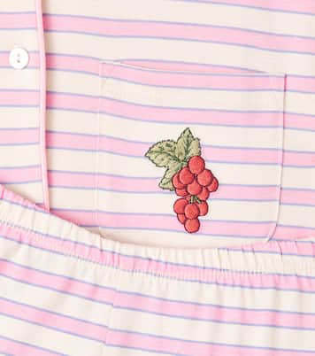 Pio striped cotton pajama set | Konges Sløjd