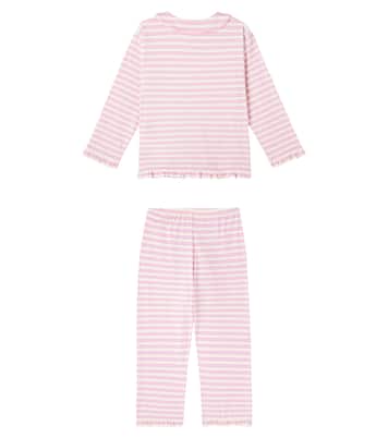 Pio striped cotton pajama set | Konges Sløjd
