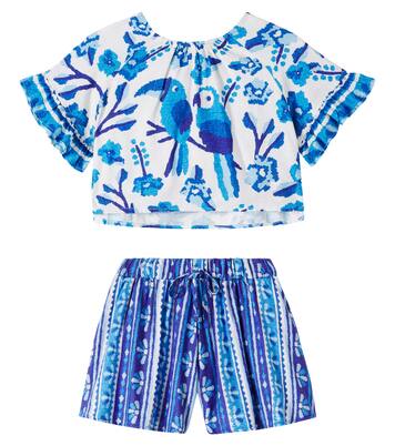 Printed top and shorts set | Fábula
