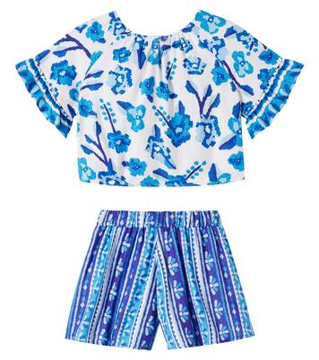 Printed top and shorts set | Fábula