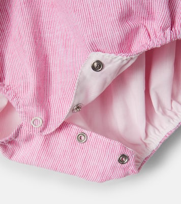Baby Lawrence cotton and linen playsuit | Pepa London