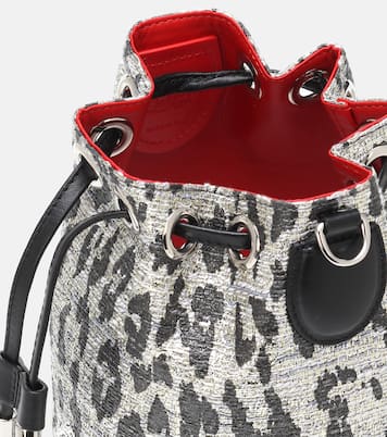 Bucket-Bag Marie Jane mit Kristallen | Christian Louboutin