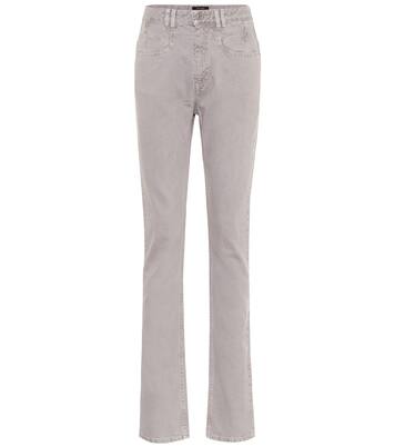 Jeans ajustados Dominic tiro alto | Isabel Marant