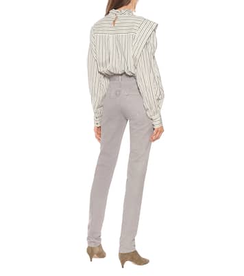 Jeans ajustados Dominic tiro alto | Isabel Marant
