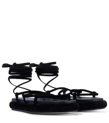 Sandalias Alba de gamuza | Khaite