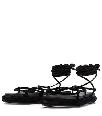 Sandalias Alba de gamuza | Khaite