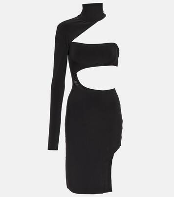 Shane asymmetrical cutout dress | Norma Kamali