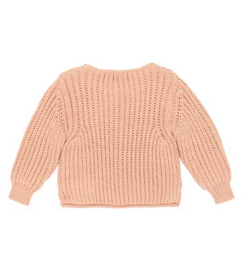 Baby Rea alpaca wool-blend cardigan | 1 + in the Family