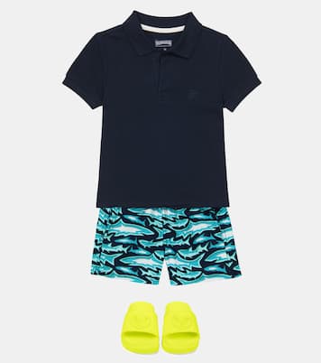 Bedruckte Badehose Jim | Vilebrequin Kids