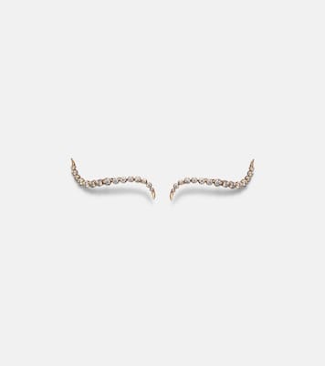 Boucles d’oreilles Elettra en or 14 ct et diamants blancs | Ondyn