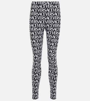 Legging imprimé à logo | Versace