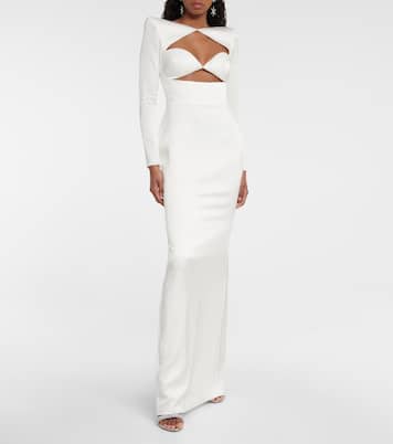 Cohan satin-crêpe cutout gown | Alex Perry