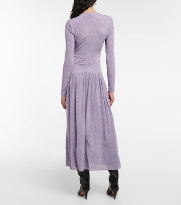 Robe midi Jenny imprimée | Isabel Marant