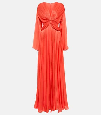 Remi georgette maxi dress | Costarellos