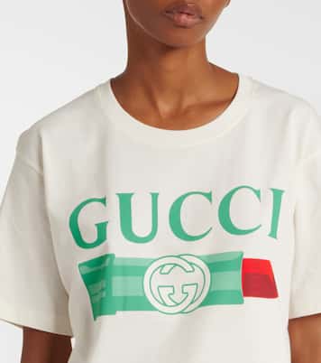 Logo cotton jersey T-shirt | Gucci