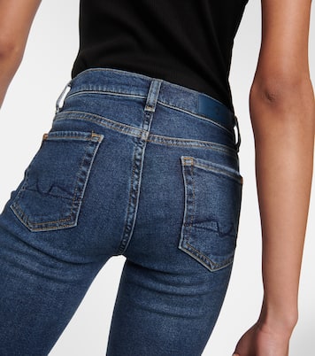 Jean slim Roxanne à taille mi-haute | 7 For All Mankind