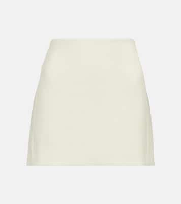 Virgin wool miniskirt | Wardrobe.NYC