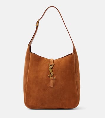 Sac Le 5 à 7 Small en daim | Saint Laurent