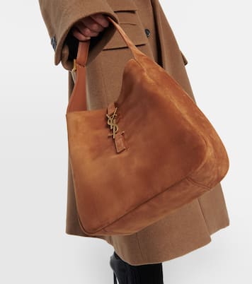 Sac Le 5 à 7 Small en daim | Saint Laurent