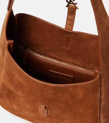 Sac Le 5 à 7 Small en daim | Saint Laurent