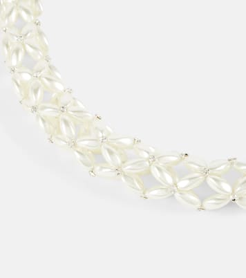 Choker Rope aus Zierperlen | Simone Rocha
