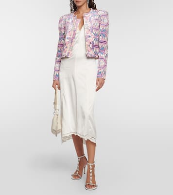 Valian printed cropped jacket | Isabel Marant