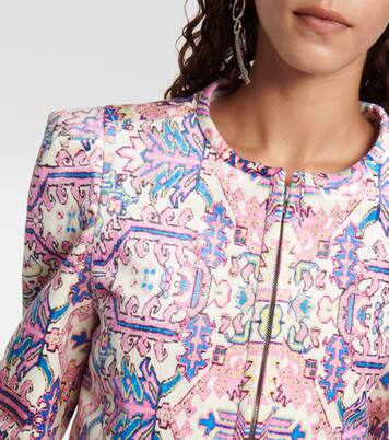 Valian printed cropped jacket | Isabel Marant