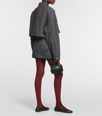 Collant in maglia | Miu Miu