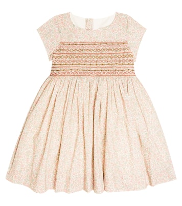 Robe Duchesse en coton à fleurs | Bonpoint